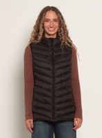 Parka Sólida con Cierre en Delantero y Bolsillos