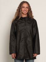 Chaqueta Impermeable Manga Larga con Capucha