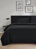 Quilt Mf Roma 1.5 Plazas Negro