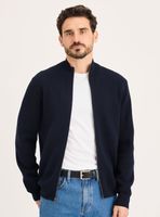 Sweater Liso Fullzip Casual