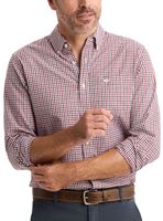 Camisa Manga Larga Casual Print Bicolor