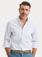 Camisa Estampada Rayas Casual Manga Larga