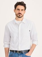 Camisa Casual Manga Larga Bolsillo