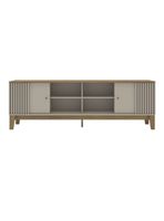Rack Florencia 2 metros Nogal y Beige