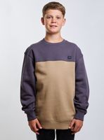 Polerón Color Block Khaki