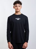 Polera Manga Larga Liso Black