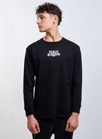 Polera Estampado Espalda World Surf Black