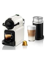 Cafetera de Cápsulas Inissia Blanca + Espumador de Leche Aeroccino 3