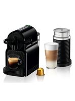 Cafetera de Cápsulas Inissia Negra + Espumador de Leche Aeroccino 3