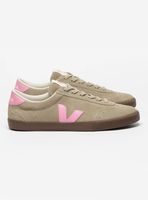 Zapatilla Urbana Volley Suede Taupe Malibu Bark Mujer