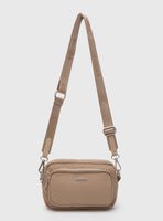 Bandolera Logo Mini Purse Daily Latte