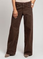 Jeans Tiro Bajo Josefa Café