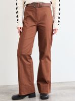 Pantalón Gabardina con Rebeca y Doble Pasador