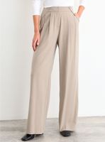 Pantalón Liso Straight Fit Corte Medio