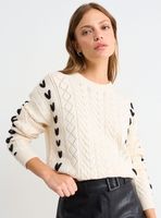 Sweater Liso Escote Redondo