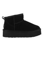 Bota Cuero Mini Blast Platform Mujer