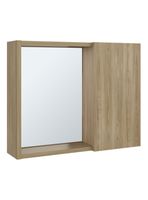 Botiquín 1 Puerta y Espejo Alessi 40.3x50.5x11.1 cm Fresno