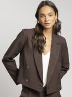 Blazer Crop Lena Café