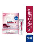 Bálsamo Labial Lip Glow Berry con Ácido Hialurónico 10 ml