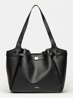 Cartera Tipo Bolso Marble Negro