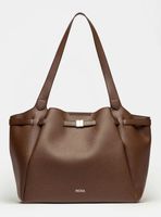 Cartera Tipo Bolso Marble Café Oscuro