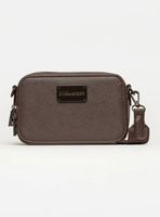 Cartera de Hombro Minibag New Penny Café Oscuro