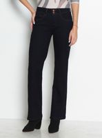 Jeans Recto Tiro Medio Push In Push Up Jr33