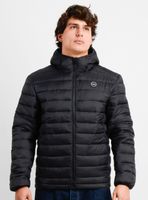 Parka Acanalada Cuello Alto