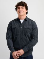 Camisa Casual Manga Larga Bolsillos