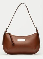 Cartera de Hombro Mia Cuero Café