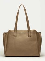 Cartera de Hombro Shopper Erin Beige