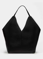 Cartera de Hombro Minibag Josephine Textura Negro