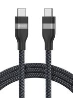 Cable Cargador 240W USB-C a USB-C 1m Negro