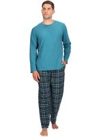 Pijama Print Cuadros Algodón