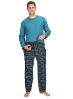 Pijama Algodón Estampado Cuadros