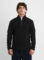 Polerón Polar Cuello Alto Cierre Logo Básico