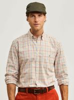 Camisa Casual Print Cuadros Regular