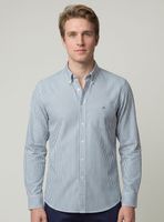 Camisa Sport Button Down Weekend Rayas Regular
