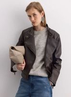 Chaqueta Krush Efecto Cuero