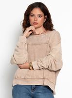 Sweater Acid Wash con Textura