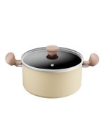 Olla con Tapa Daisy Vanilla 20 cm