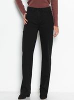 Jeans Recto Tiro Alto Pretina Marilynne