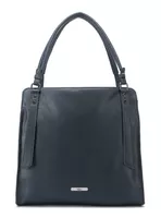 Cartera Tipo Bolso Corte Recto Verona Azul