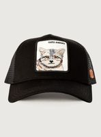 Jockey 2020 Animal Trucker Gato Andino Black