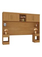 Set Dormitorio Traseraaéreo + 2 Veladores Canela