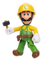 Figura de Acción Super Mario Luigi Constructor 10 cm