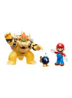 Playset Browser Vs Mario Figuras 6 cm