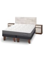Cama Europea Anatomic King + Set Muebles Legno