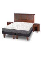 Cama Europea Anatomic Base Dividida 2 Plazas + Set Muebles Torino