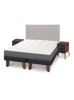 Cama Europea Anat King + Set Muebles Tigris